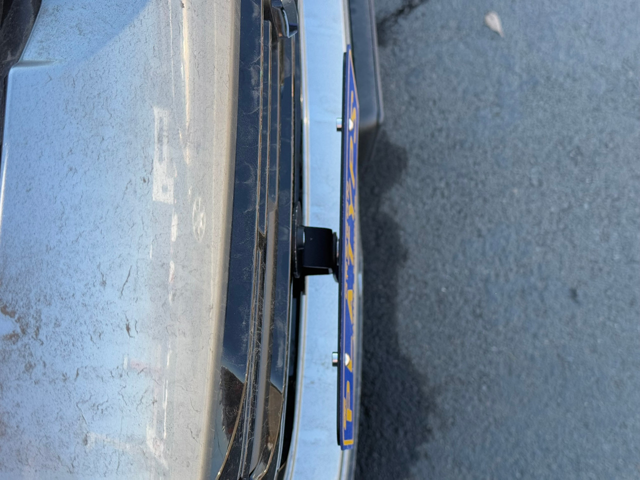 The Platypus License Plate Mount for GMC Sierra 1500 Limited 5th gen 2022 to 2022