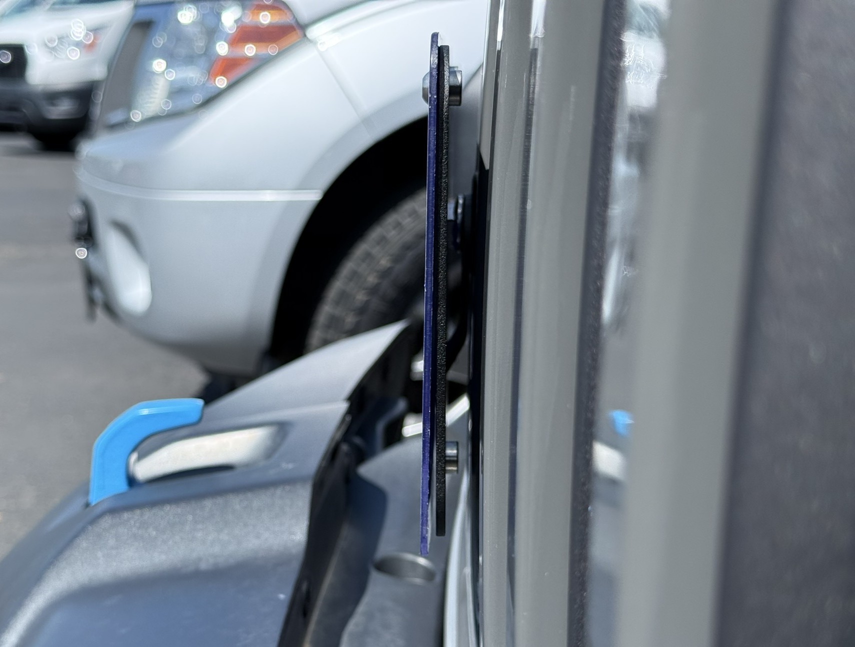 The Platypus License Plate Mount for Jeep Wrangler JL 2018 to 2024