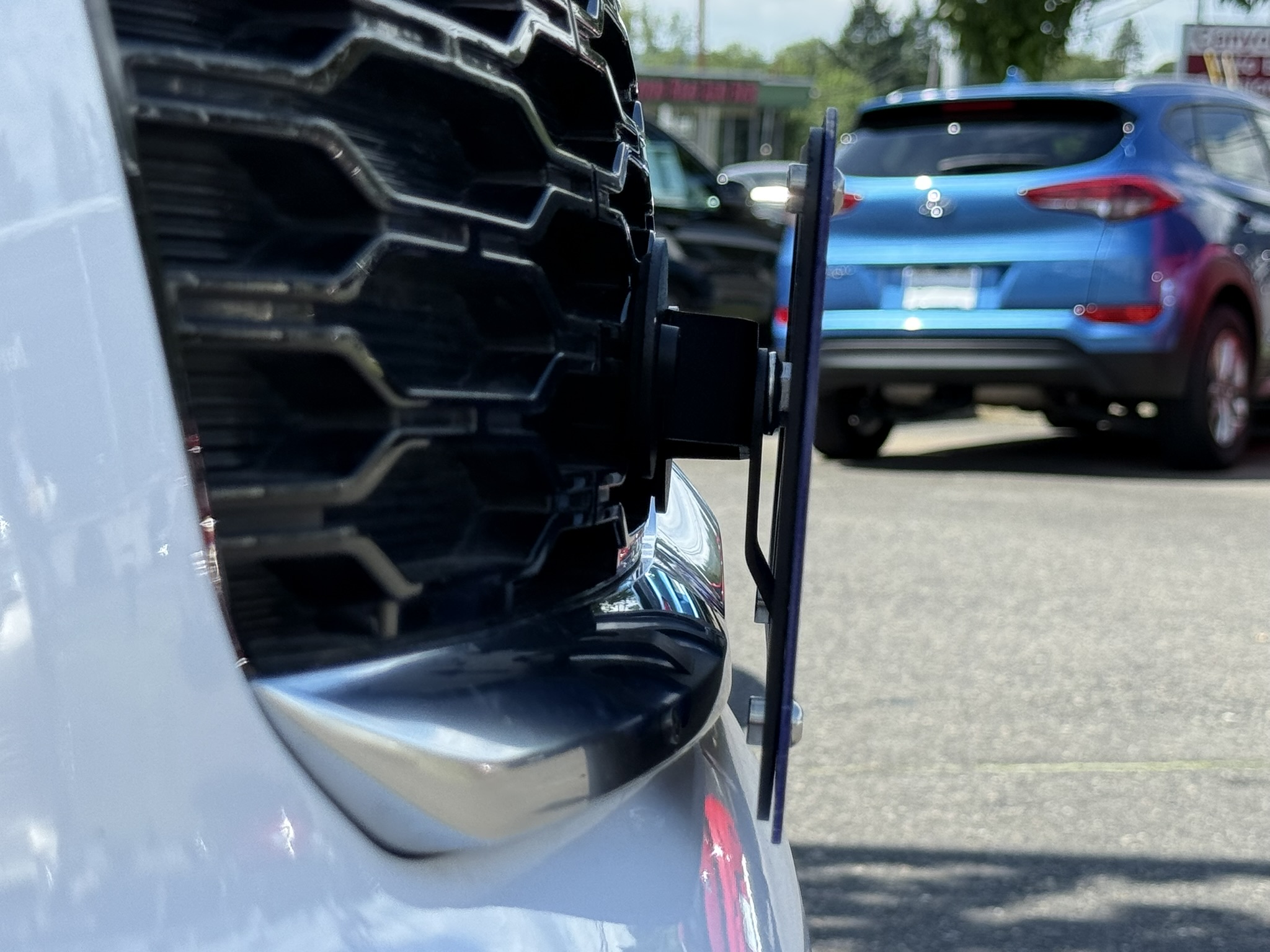 The Platypus License Plate Mount for Kia Telluride 2020 to 2024