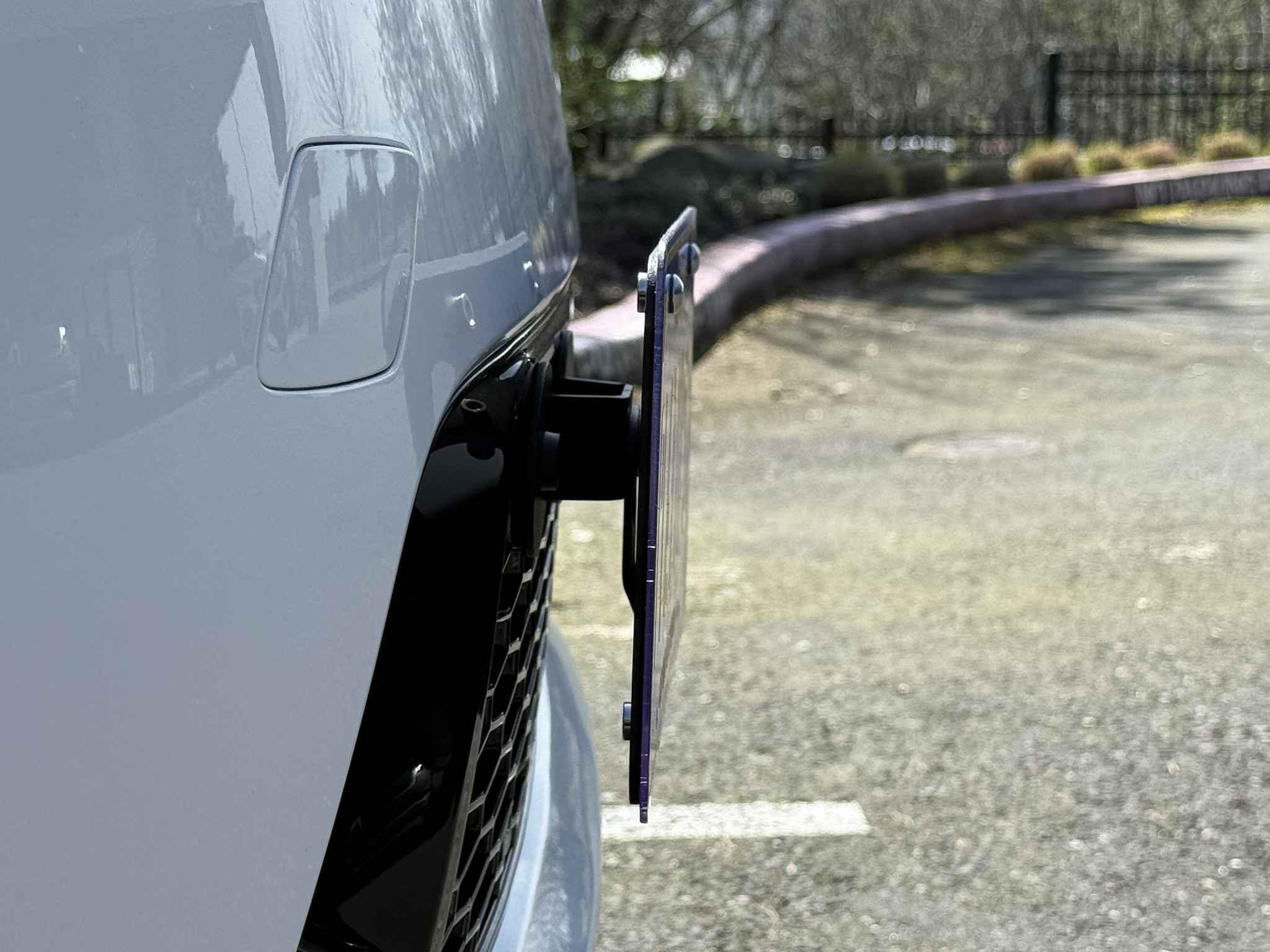 The Platypus License Plate Mount for Land Rover Discovery Sport 2nd gen 2020 to 2025