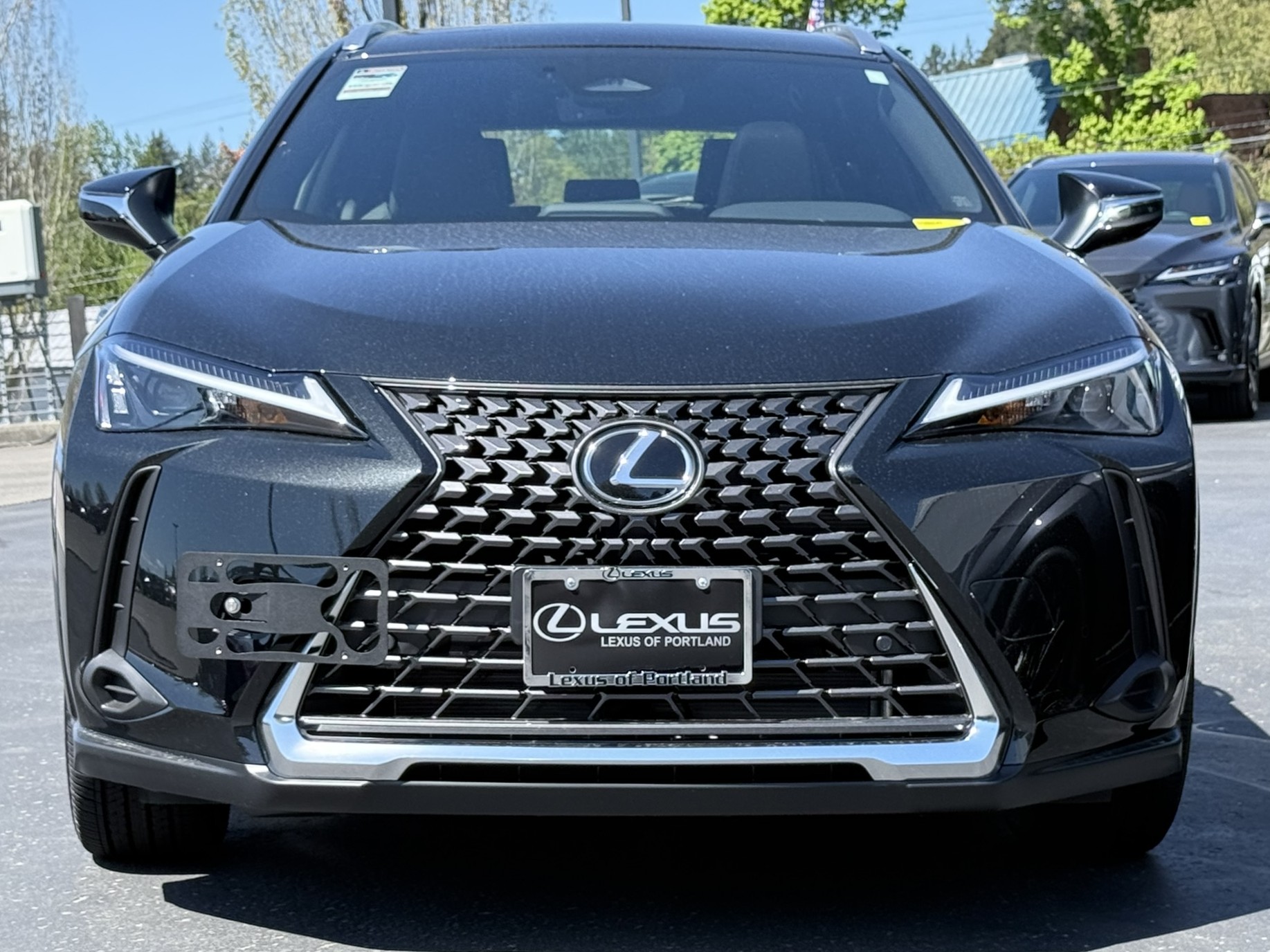 The Platypus License Plate Mount for Lexus UX ZA10 2019 to 2025