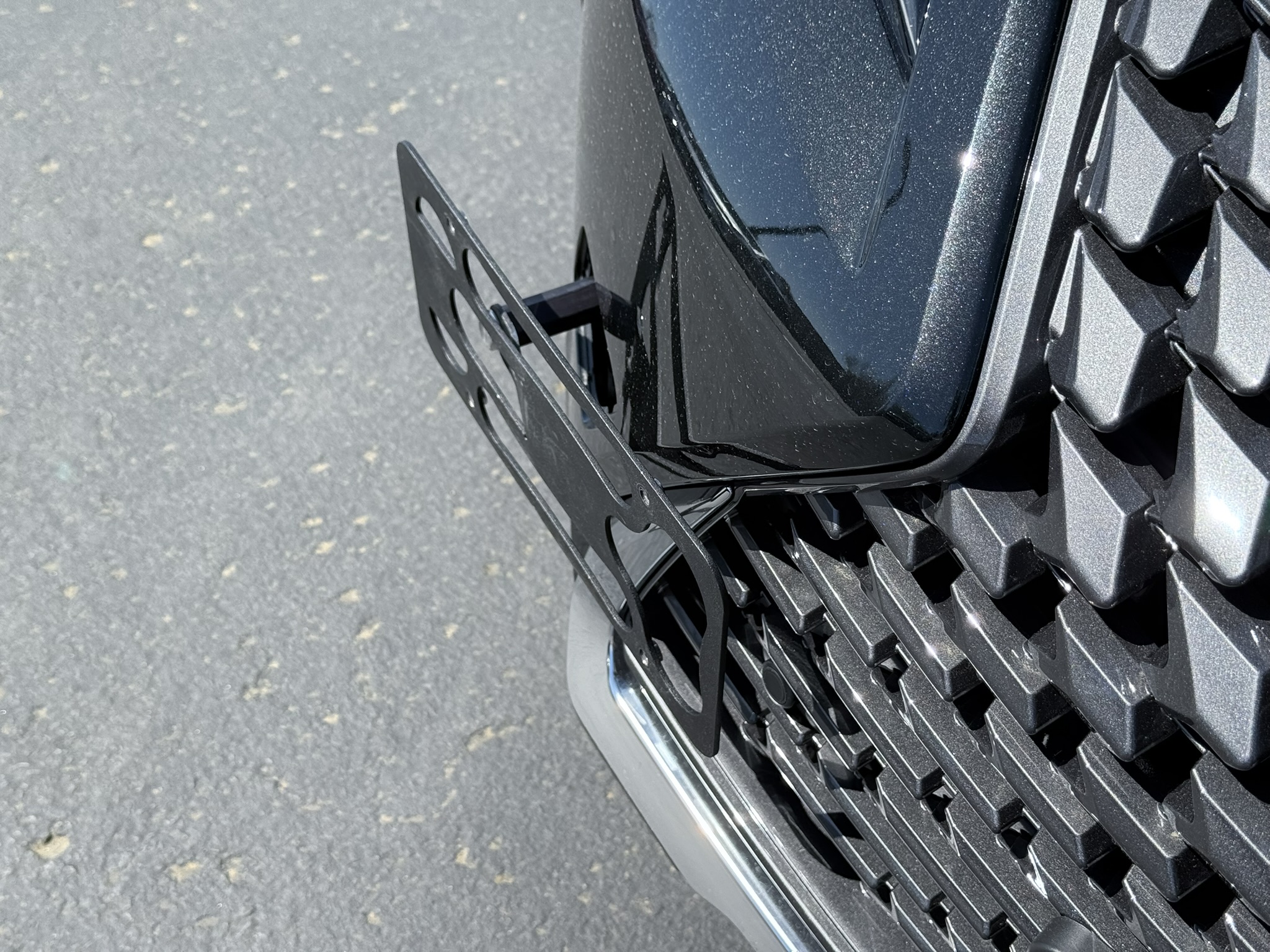 The Platypus License Plate Mount for Lexus UX ZA10 2019 to 2025
