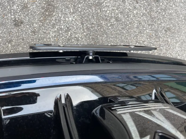 The Platypus License Plate Mount for Maserati GranSport 2005 to 2006