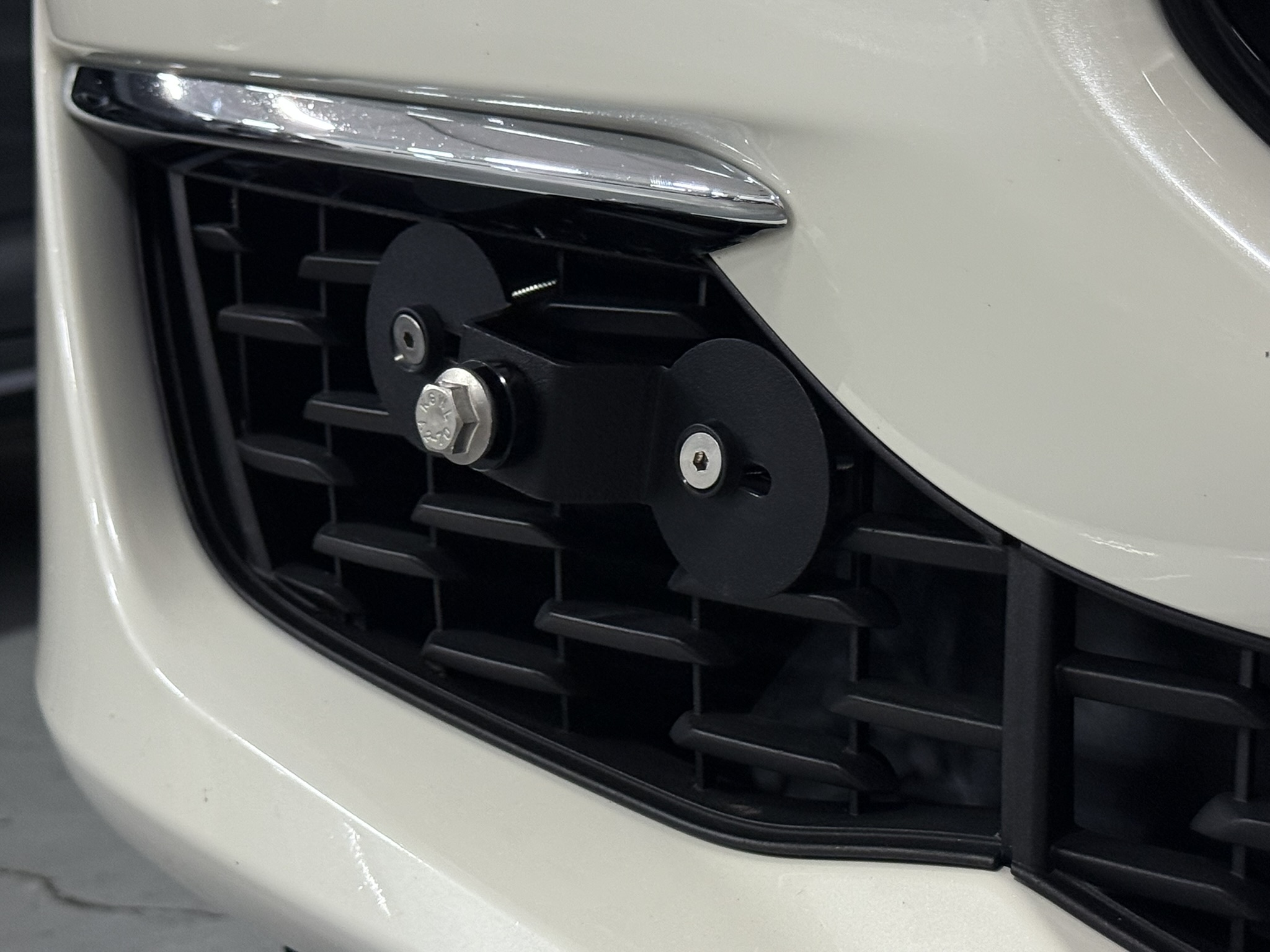 The Platypus License Plate Mount for Maserati Ghibli 2014 to 2024