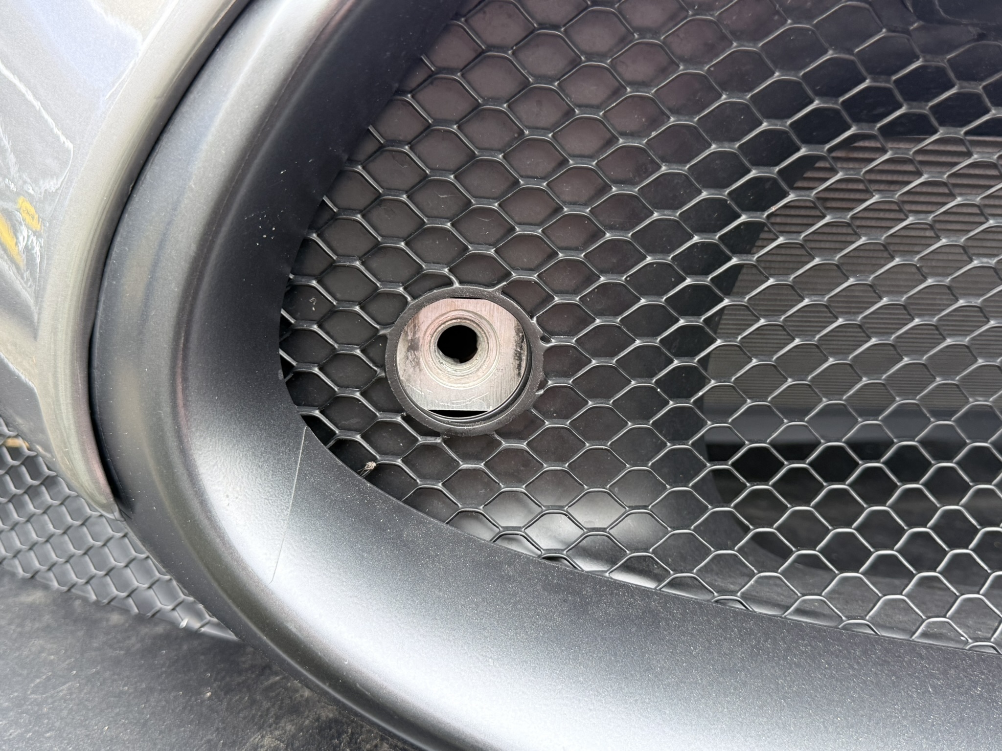 With rubber cover removed.