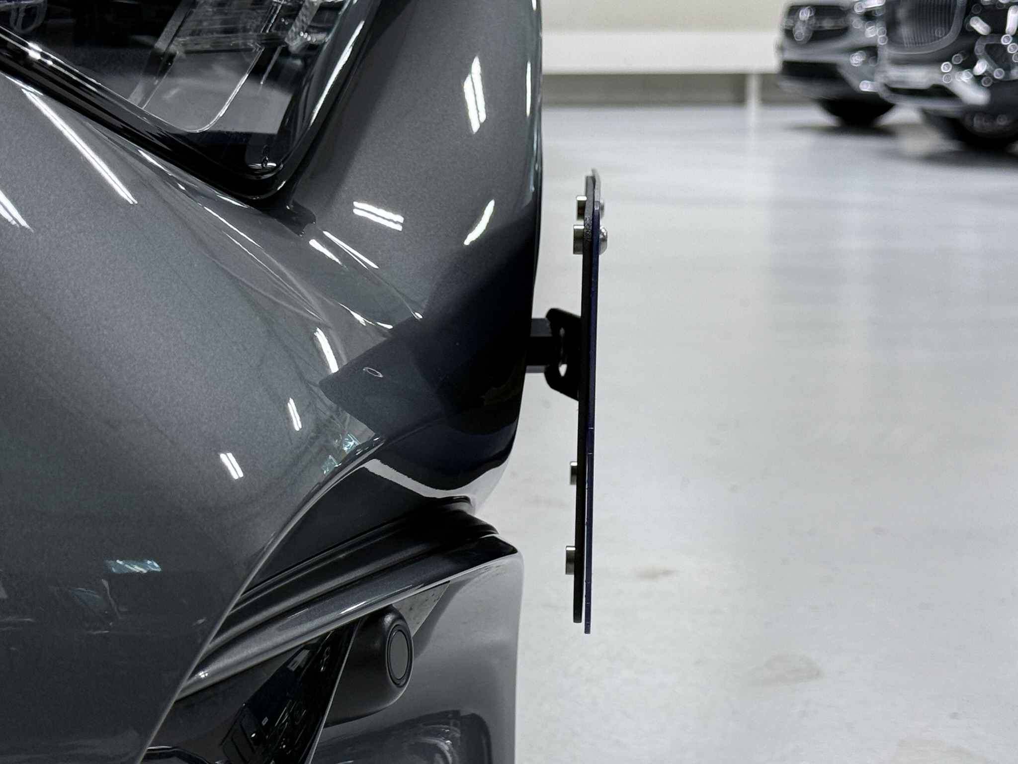 The Platypus License Plate Mount for Mercedes-Benz SL-Class R232