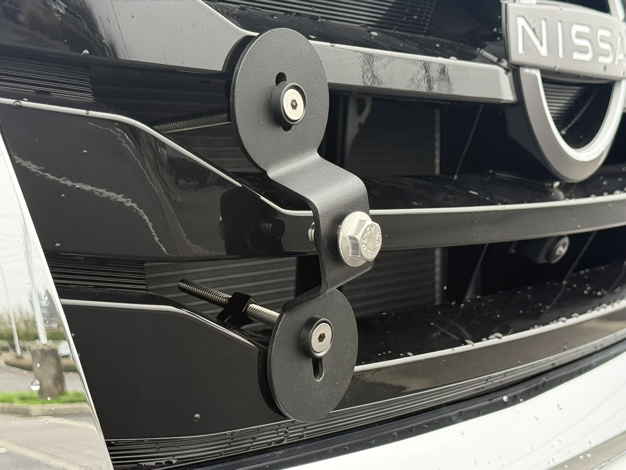 The Platypus License Plate Mount for Nissan Pathfinder 4th gen R53 2022 to 2025