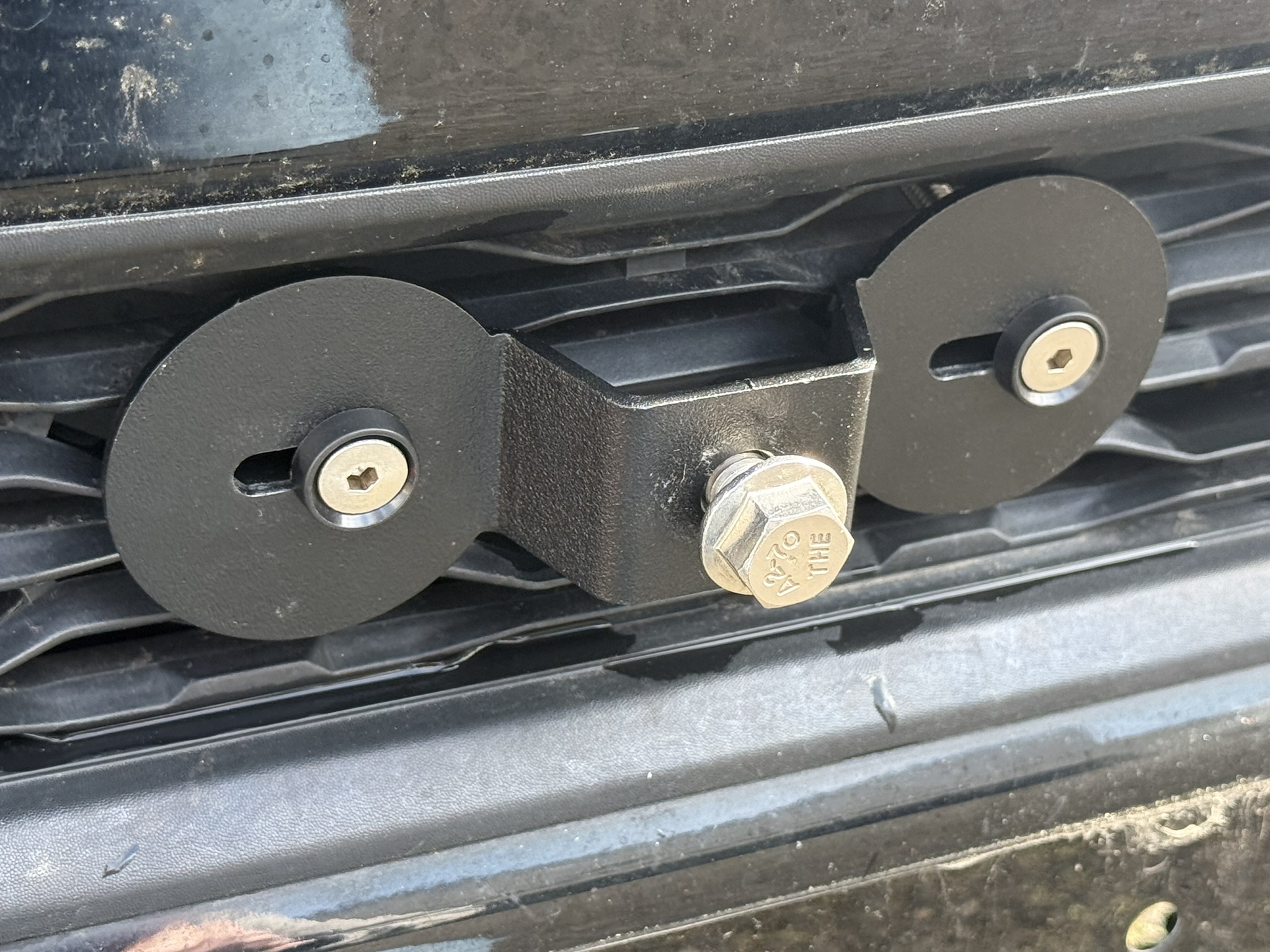 The Platypus License Plate Mount for Ram 1500 5th gen 2019 to 2025