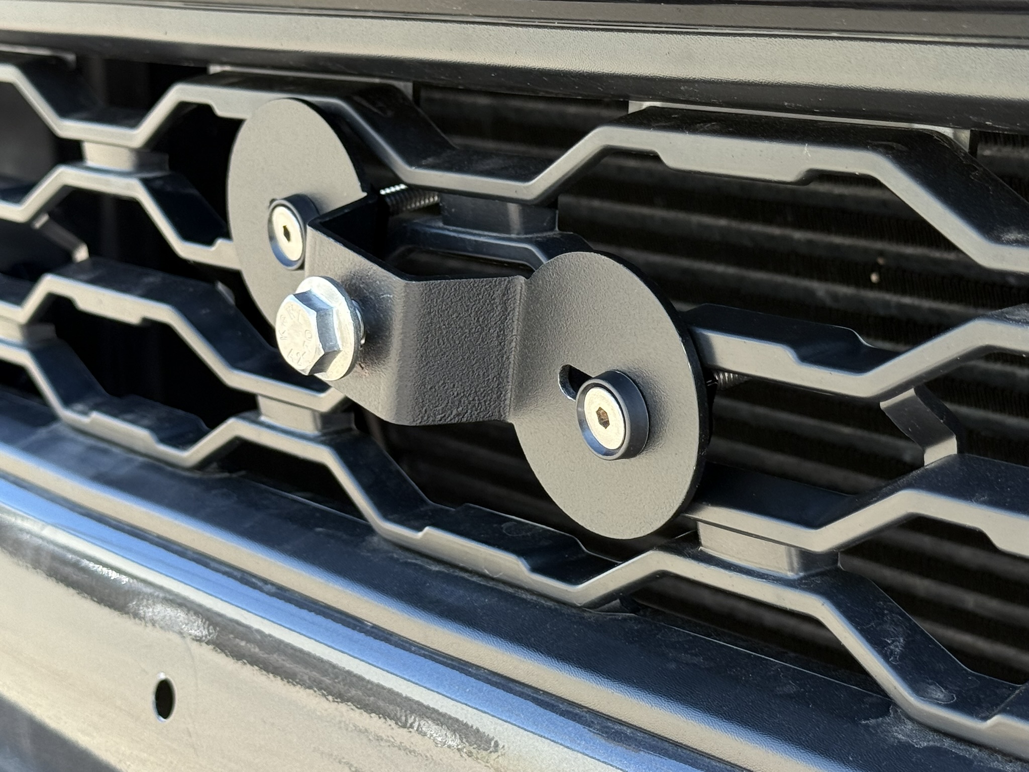 The Platypus License Plate Mount for Ram 3500 5th gen 2019 to 2024