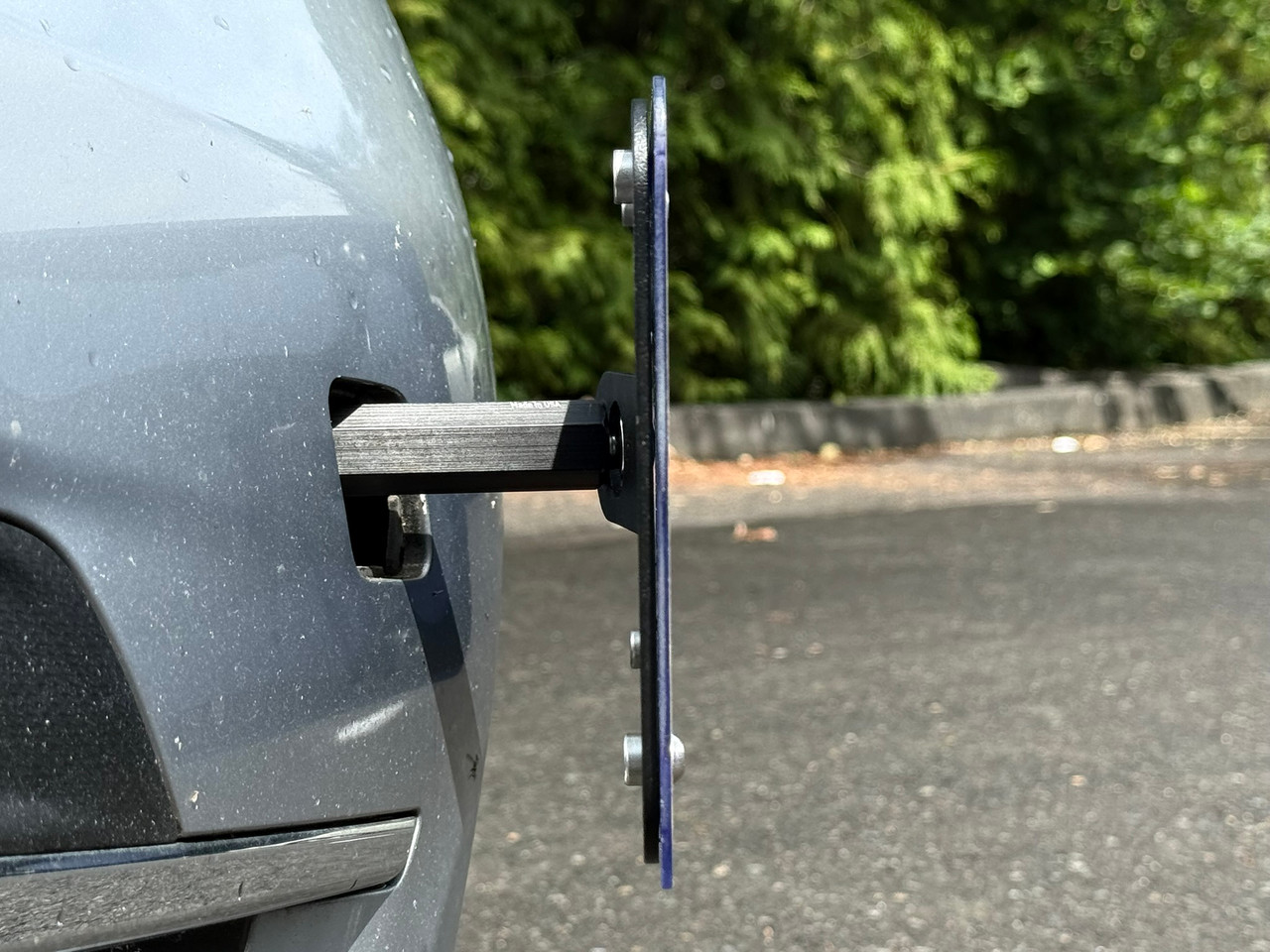 The Platypus License Plate Mount for Subaru Impreza WRX 4th gen GP/GJ 2013 to 2014