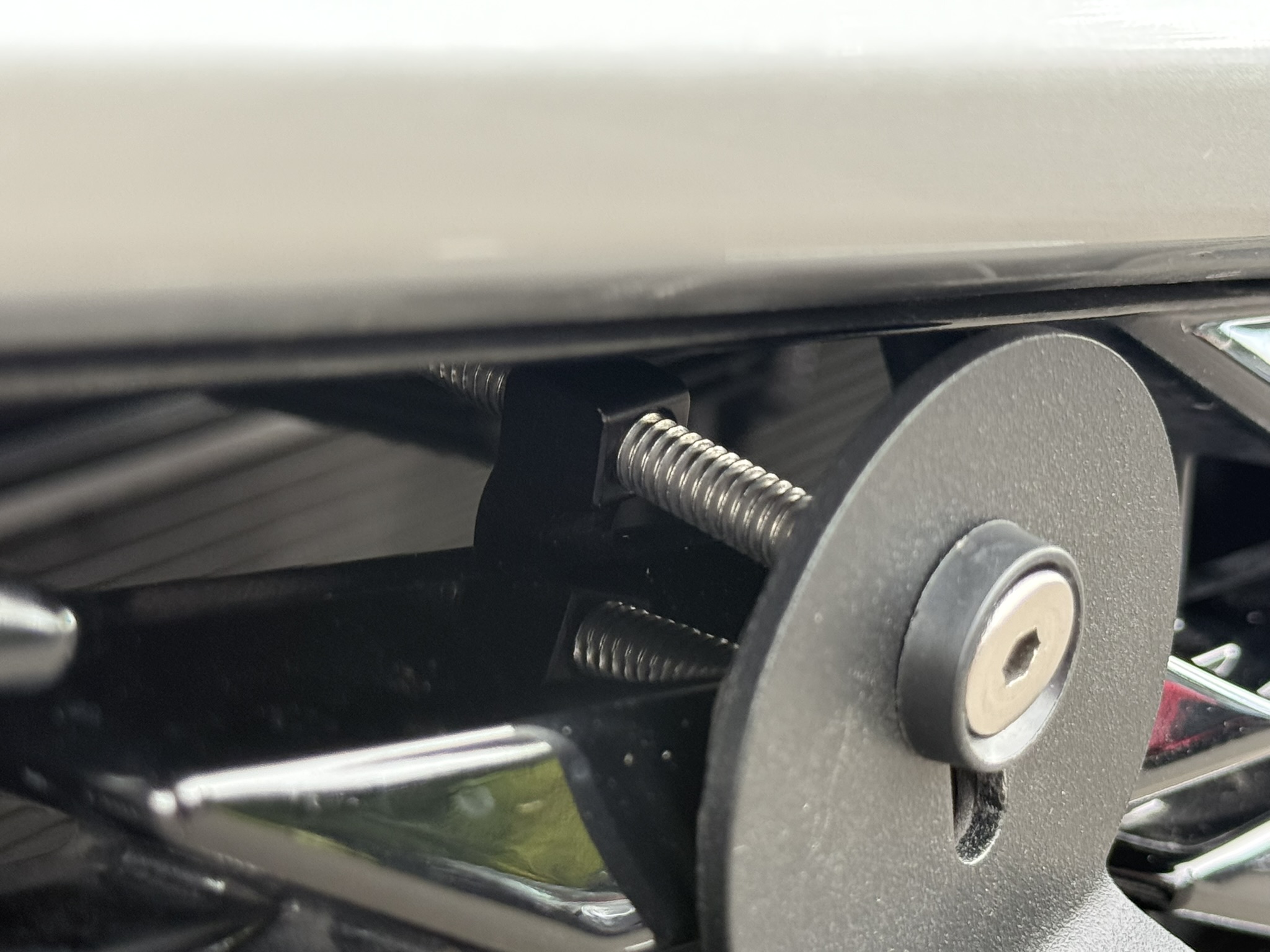 The Platypus License Plate Mount for Toyota Highlander Hybrid 4th gen XU70 2020 to 2025