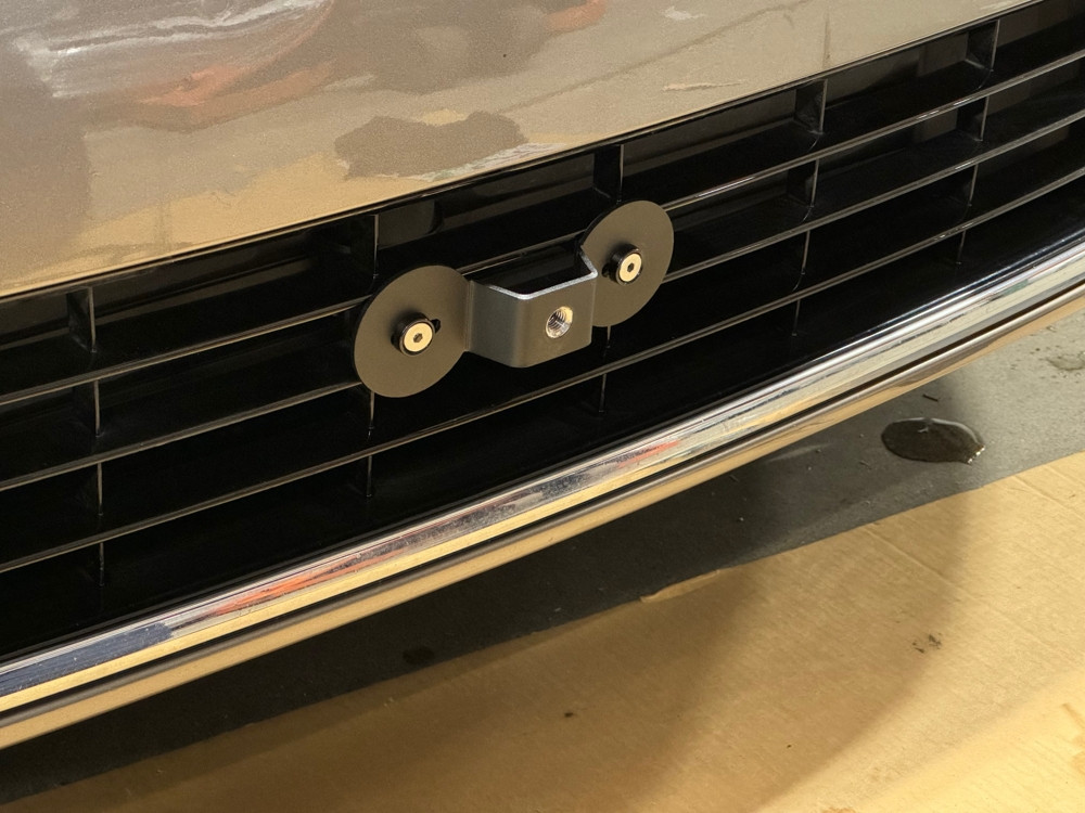 Front License Plate Bracket For Toyota RAV4 2013-2015 – Direct Replacement OEM 521140R060 – X4-COAP
