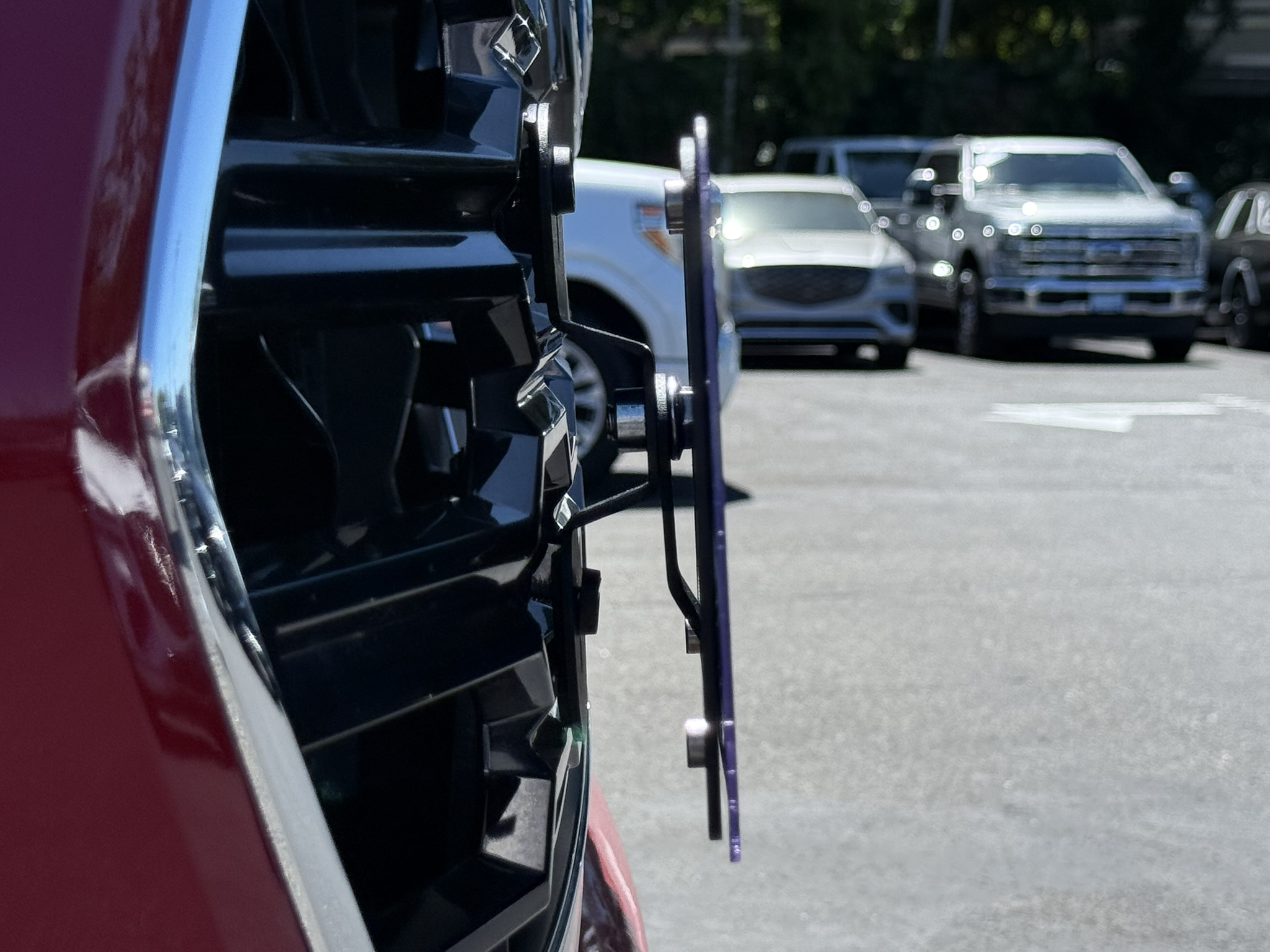 The Platypus License Plate Mount for Toyota Sequoia 3rd gen XK80 2023 to 2026