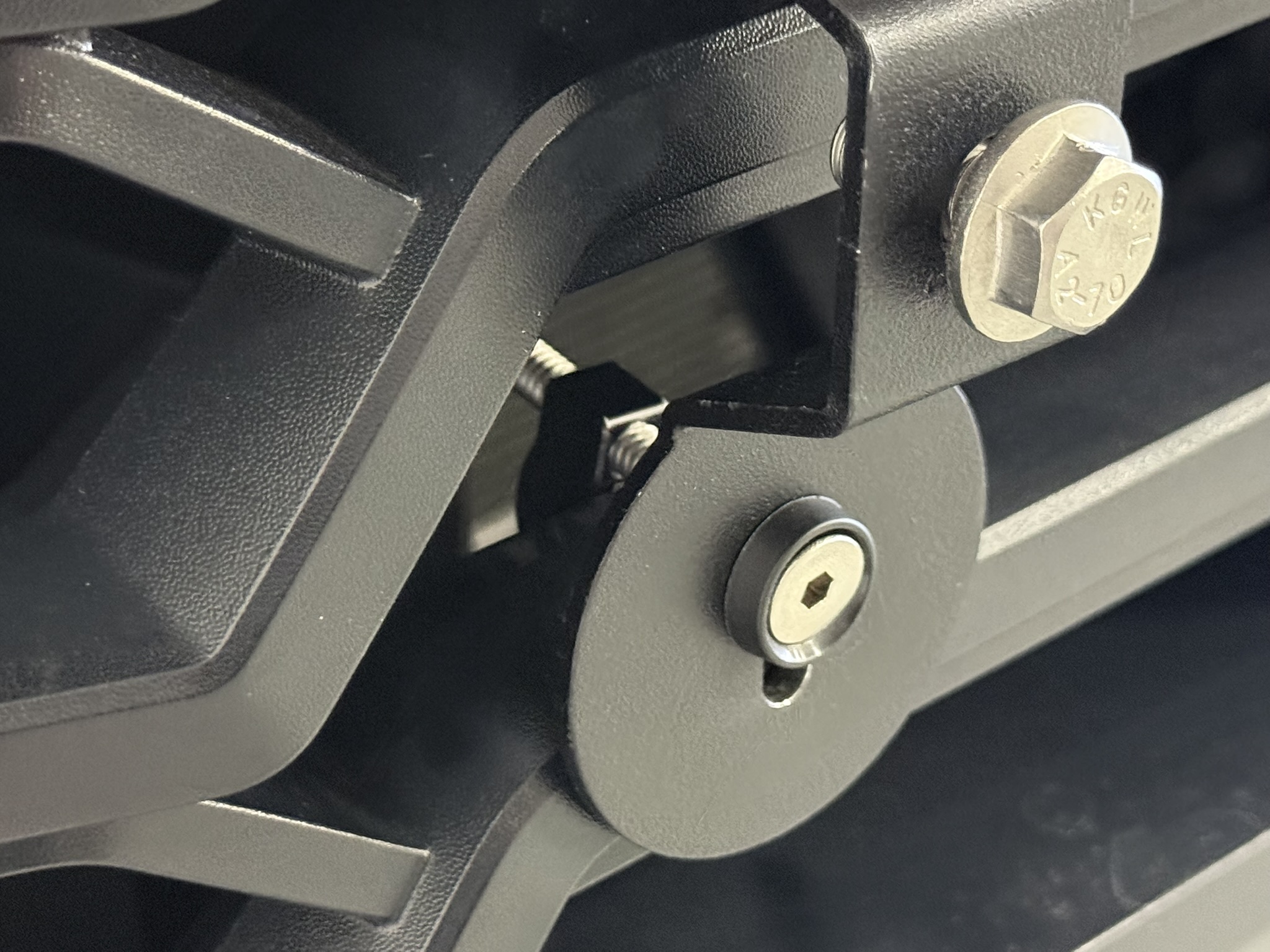 The Platypus License Plate Mount for Toyota Sequoia 3rd gen XK80 2023 to 2026