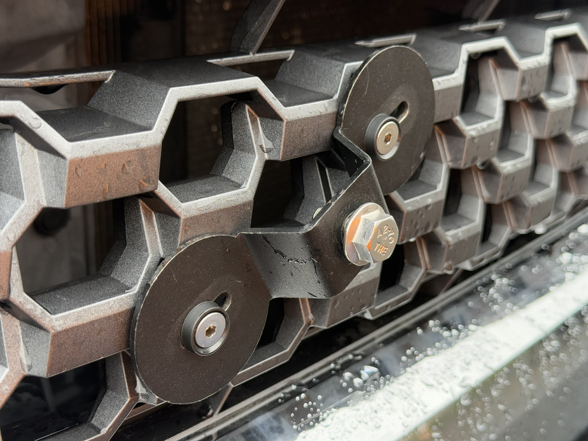 The Platypus License Plate Mount for Toyota Tundra 3rd gen XC50 2014 to 2021