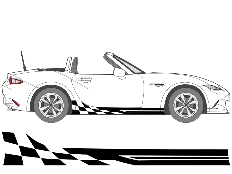 Decal Sets for Mazda MX-5 Miata 4th gen ND 2016 to 2025