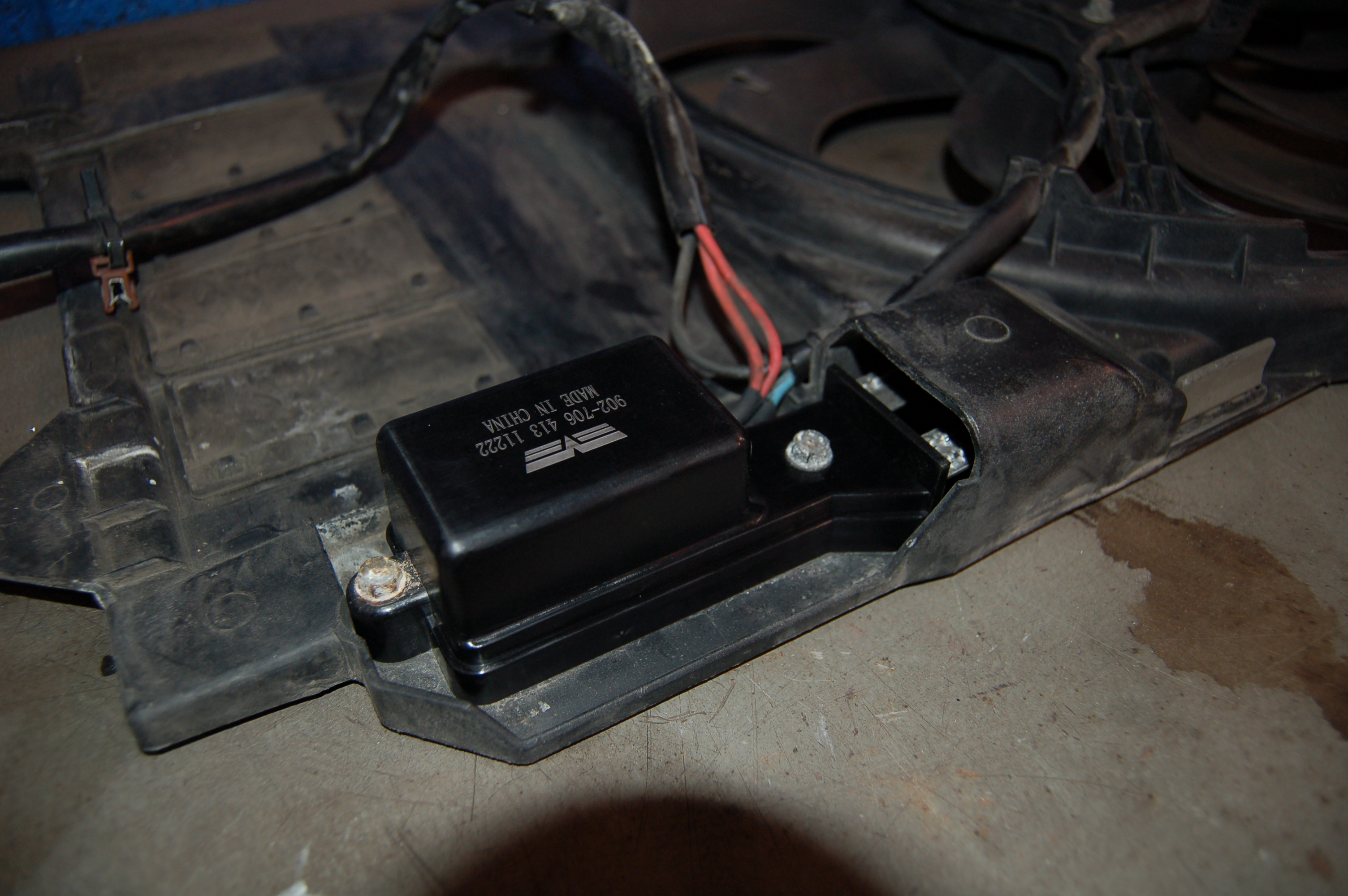 Power Steering Fan Relay
