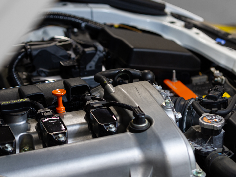 The Dipstick for Mazda MX-5 Miata RF 4th gen ND 2017 to 2025 Orange