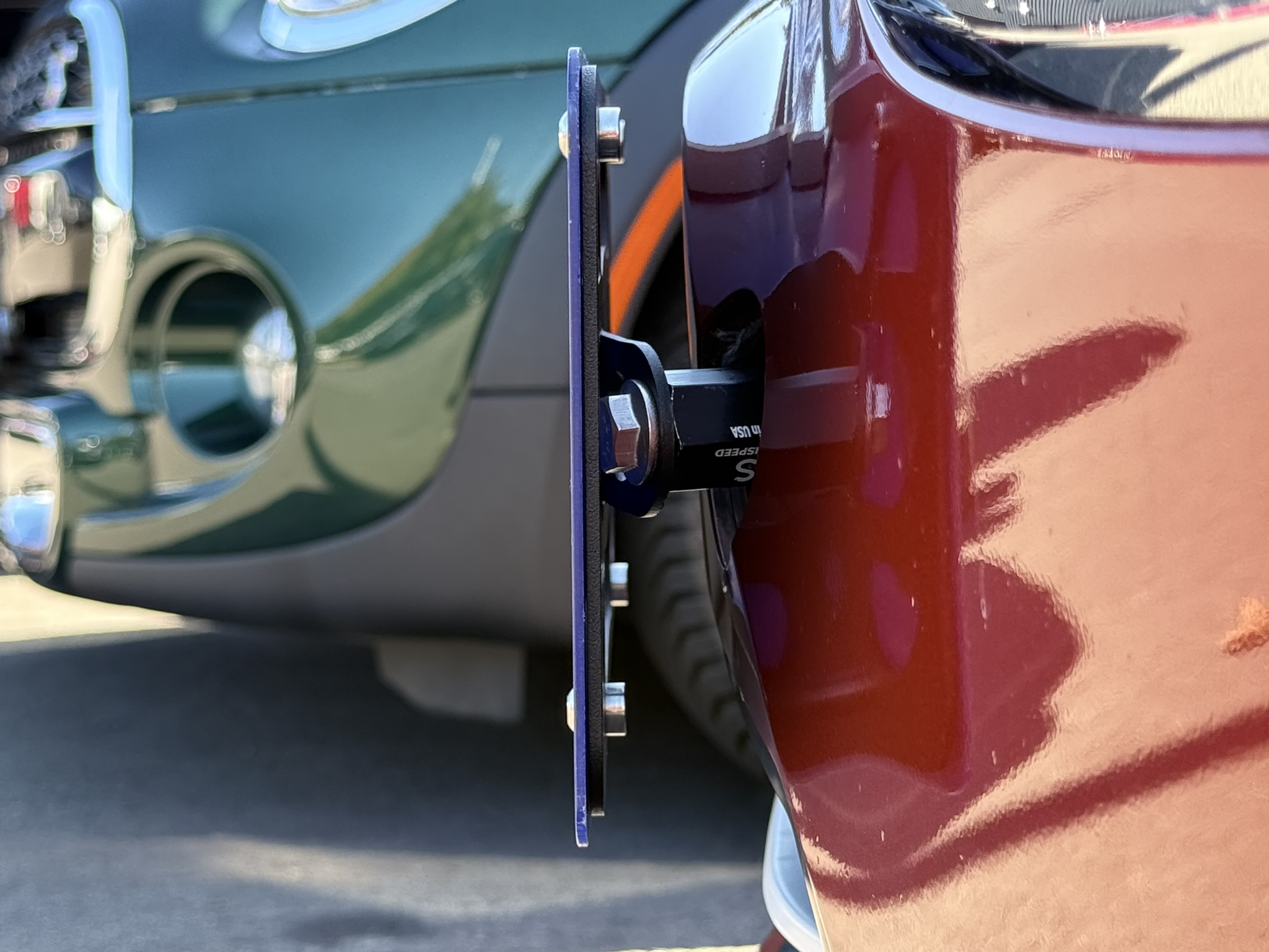 The Platypus License Plate Mount for BMW 2 Series F22, F87 2014 to 2021