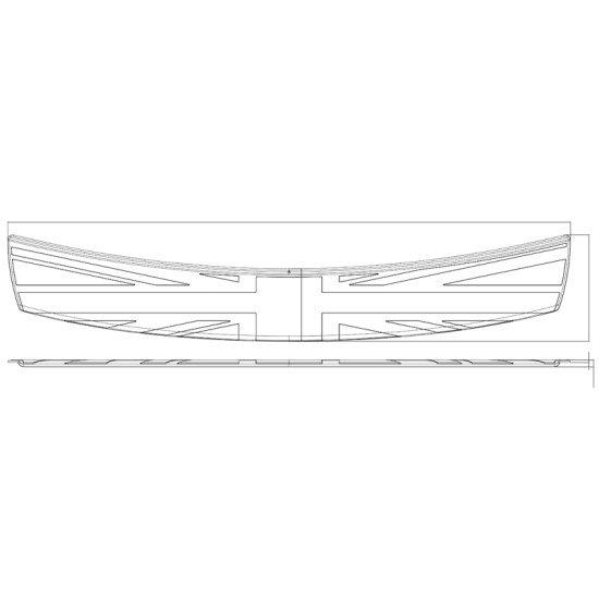 Bumper Guard for MINI Countryman R60 2011 to 2016 Rubber Version