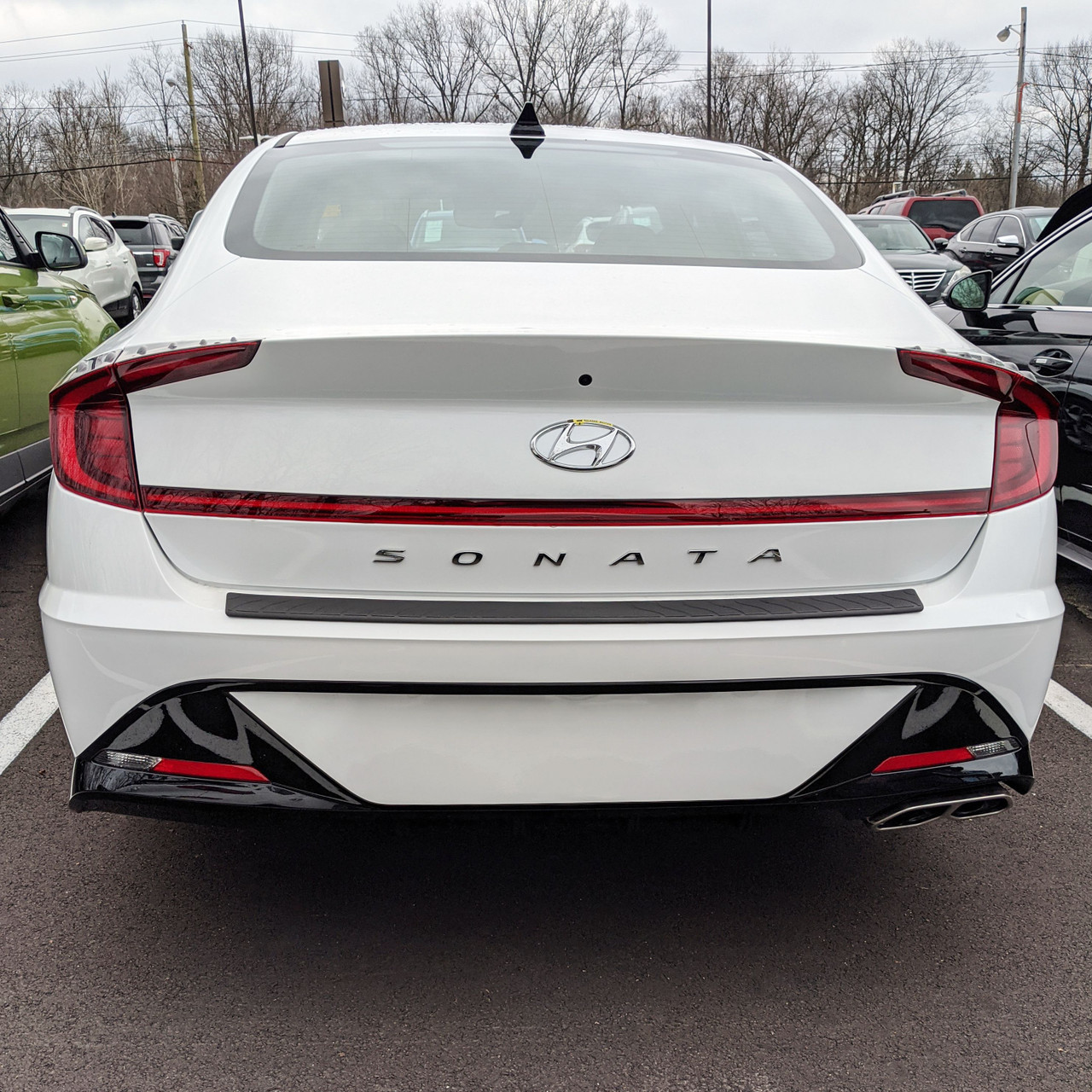 Bumper Guard for Hyundai Sonata Hybrid 8th gen DN8 2020 to 2023