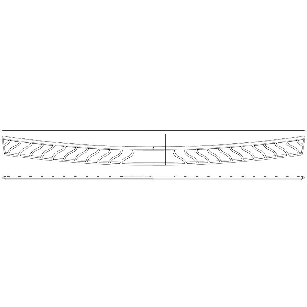 Bumper Guard for Toyota Highlander 4th gen XU70 2020 to 2025