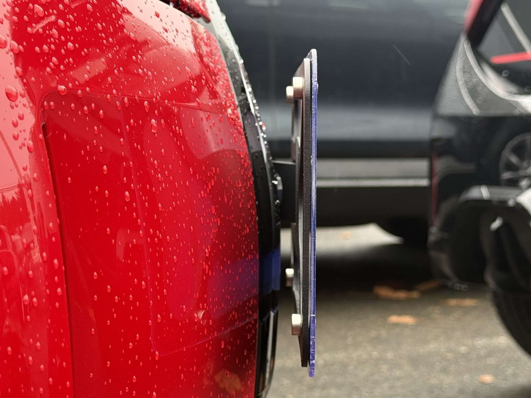 The Platypus License Plate Mount for MINI Cooper F56 2014 to 2024 SE (electric)