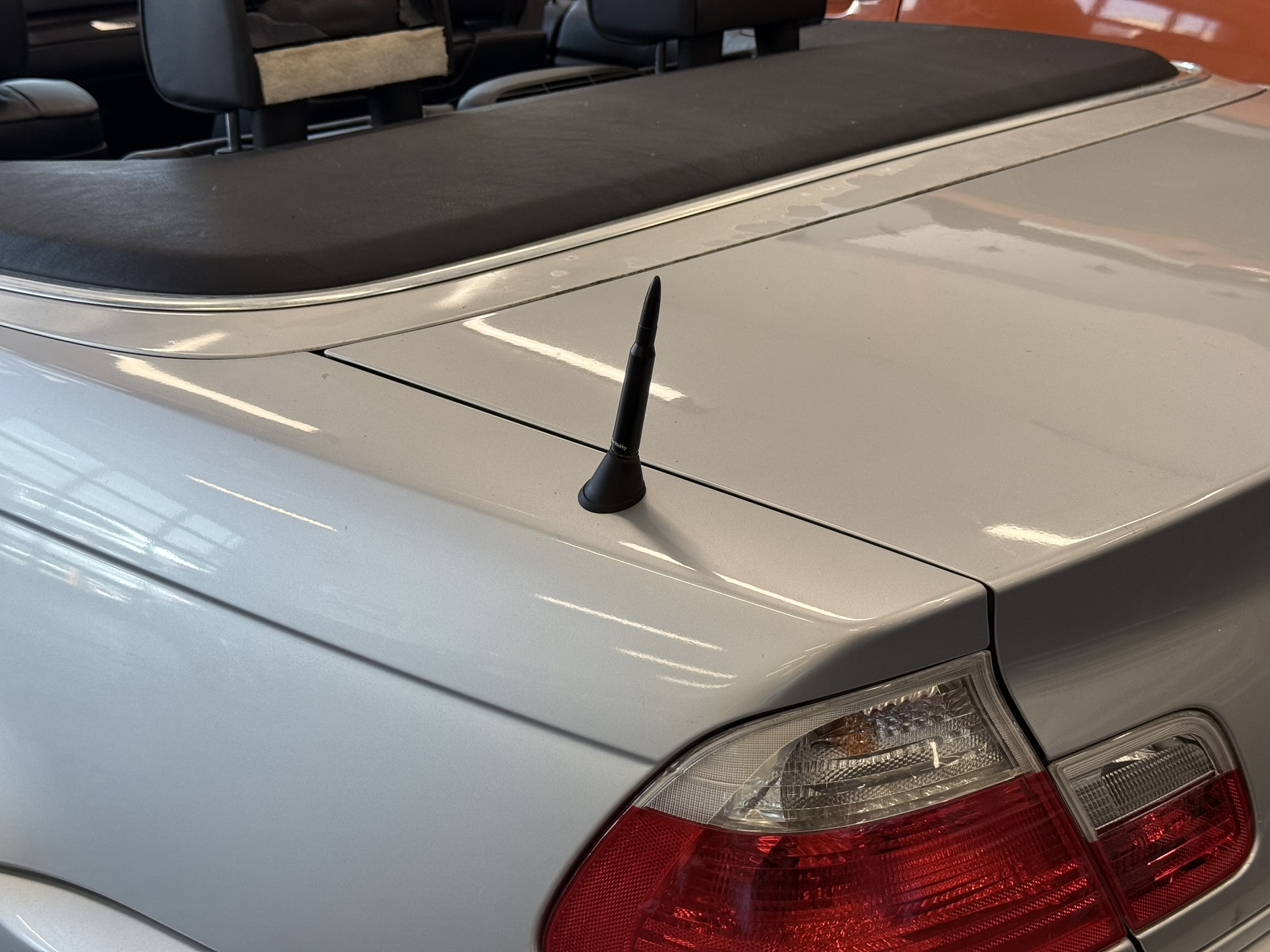 The Stubby Antenna for BMW 3 Series E46 1999 to 2006 Convertible Bullet
