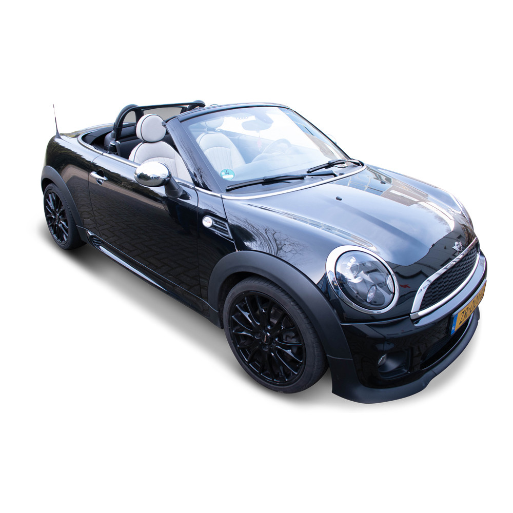 MINI R59 Roadster windblocker installed front