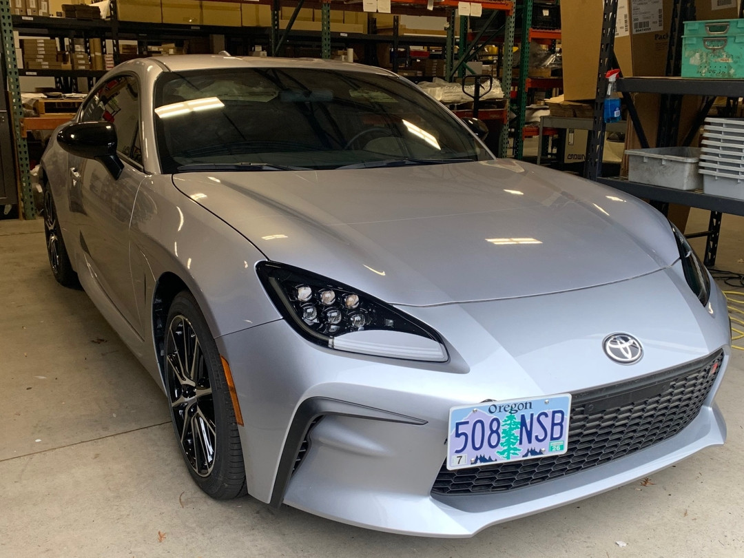 AlphaRex Projection Headlights for Toyota GR86 2022 to 2023 Nova-Series LED Premium model with adaptive headlights