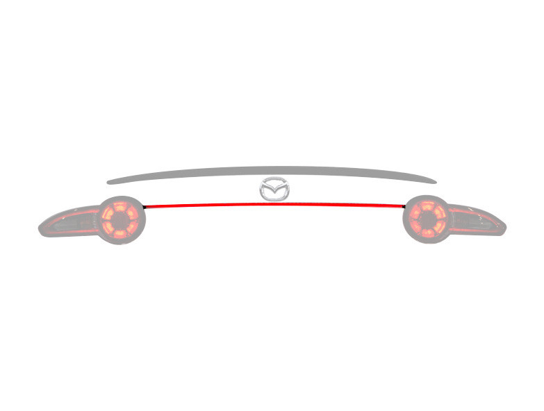 Rear LED Lighting Strip for Mazda MX-5 Miata RF 4th gen ND 2017 to Rear LED Lighting Strip for Mazda MX-5 Miata RF 4th gen ND 2017 to