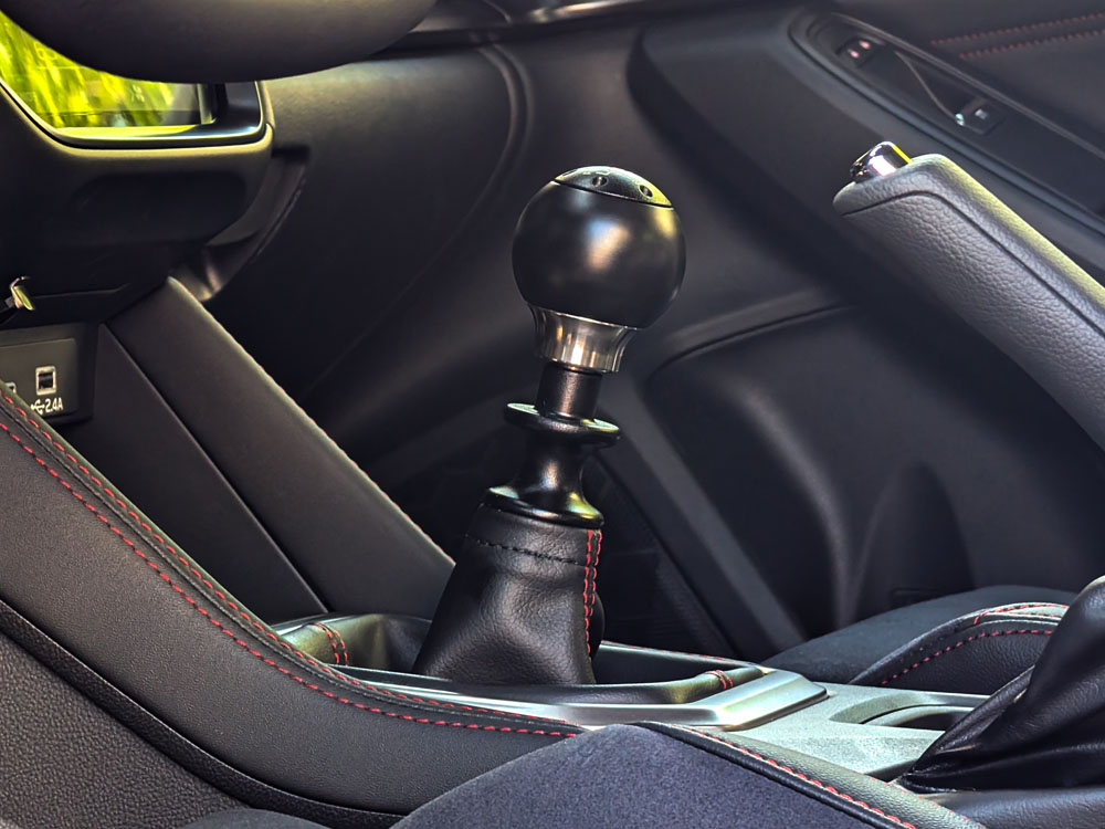 Shift Knob for Subaru WRX VB 2022 to 2024 Black