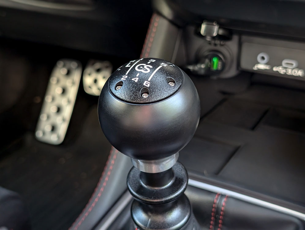 Shift Knob for Subaru WRX VB 2022 to 2024 Black