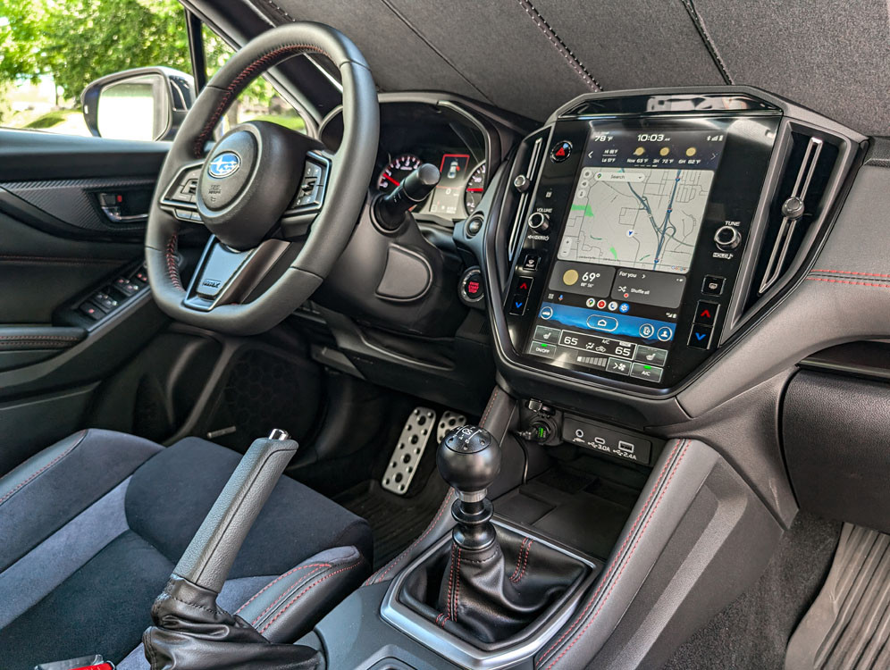 Shift Knob for Subaru WRX 5th gen 2017 to 2021 Black