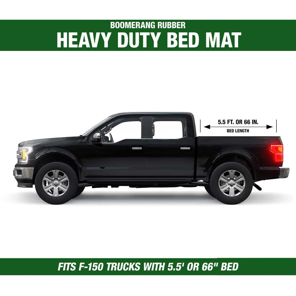Truck Bed Mat for Ford F-150 12th gen 2009 to 2014 Super Crew 5.5ft