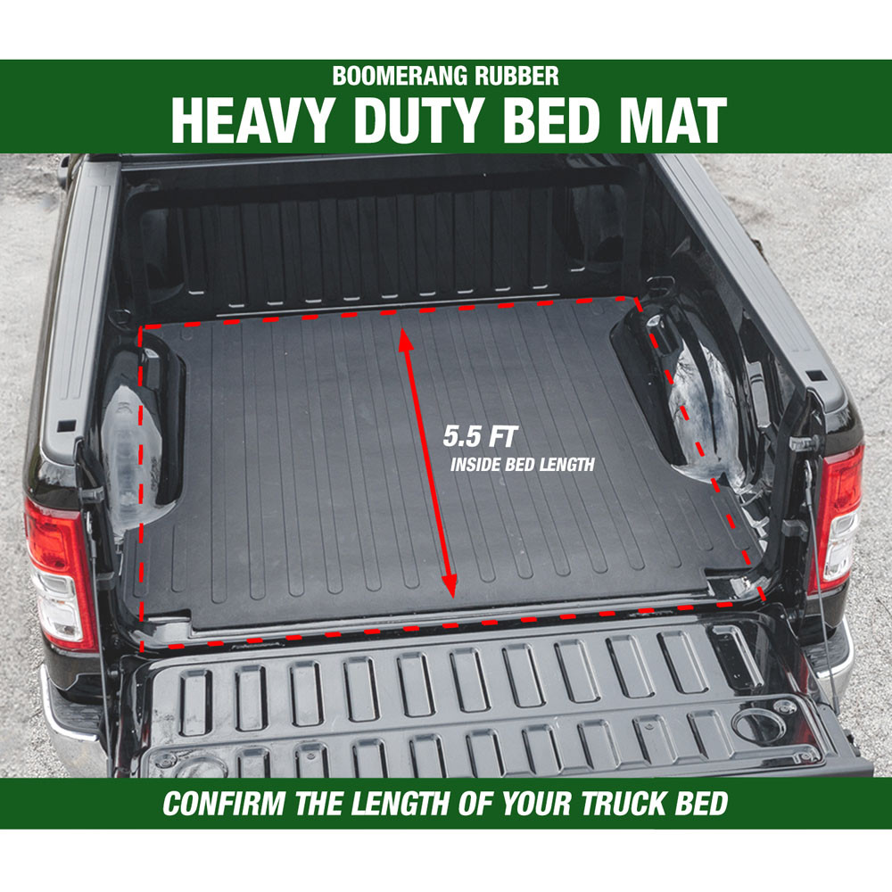 Truck Bed Mat for Ford F-150 12th gen 2009 to 2014 Super Crew 5.5ft