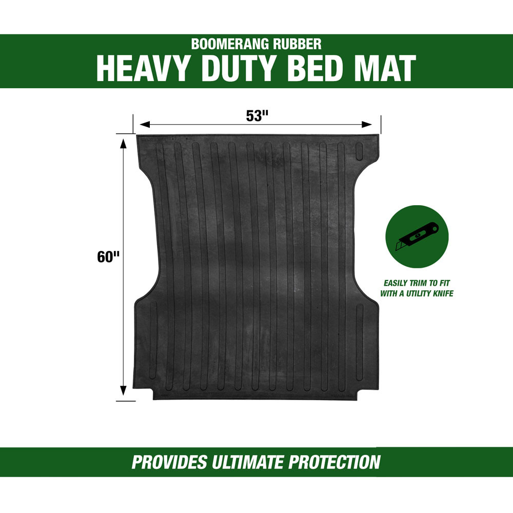Truck Bed Mat for GMC Sierra 2500HD 3rd gen 2007 to 2013 6.5ft