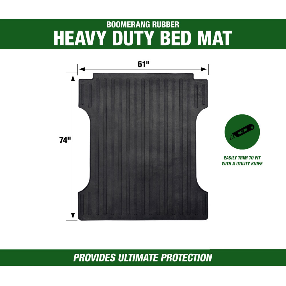 Truck Bed Mat for Ram 1500 5th gen 2019 to 2024 6.5ft