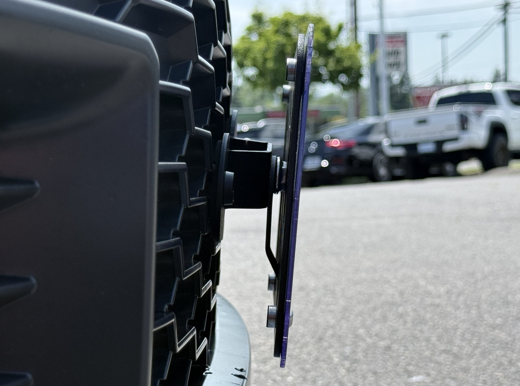 The Platypus License Plate Mount for Toyota GR Corolla 5th gen A90 2023 to 2025