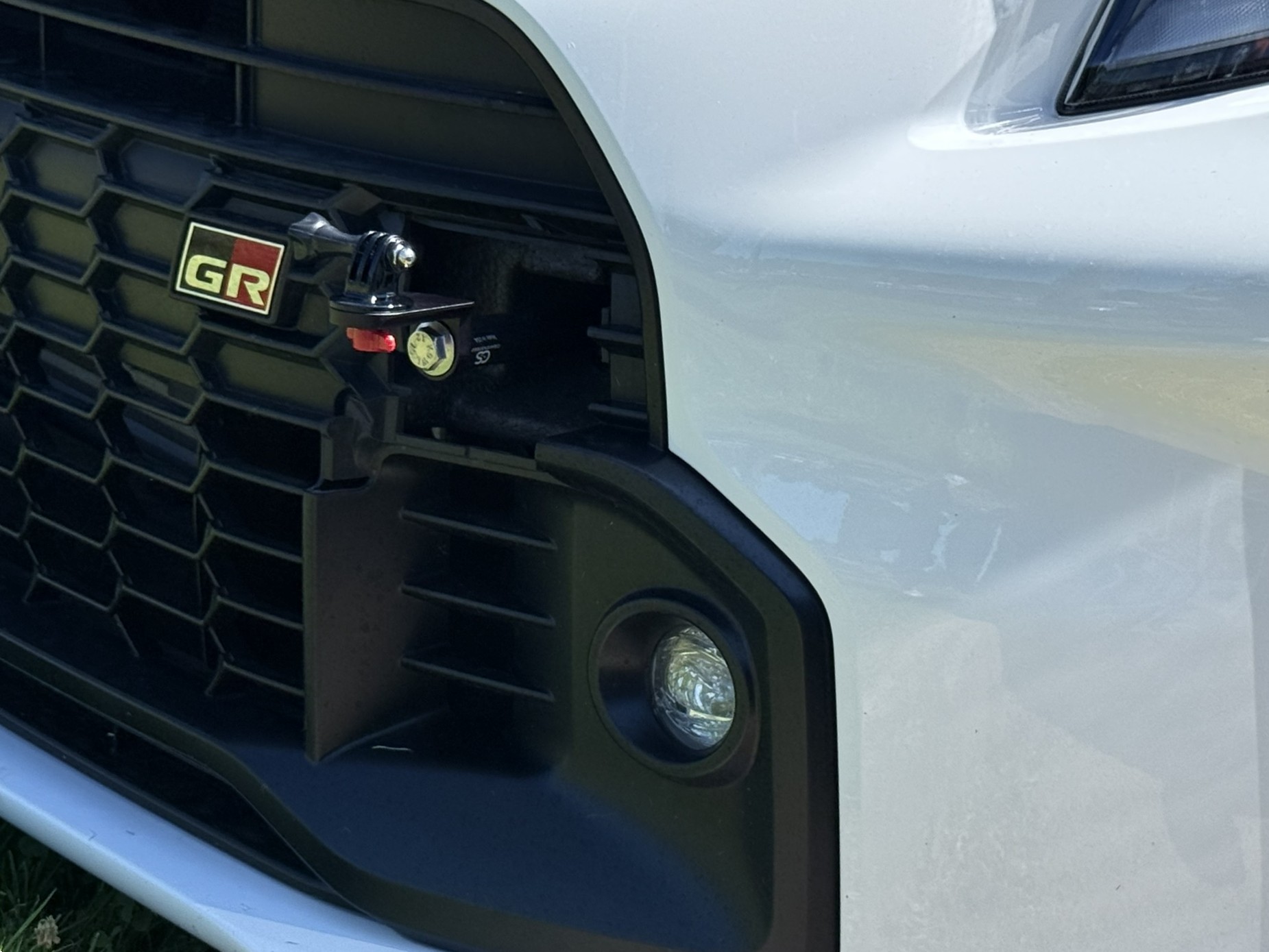 Action Cam Bumper Mount for Toyota GR Corolla 5th gen A90 2023 to 2025