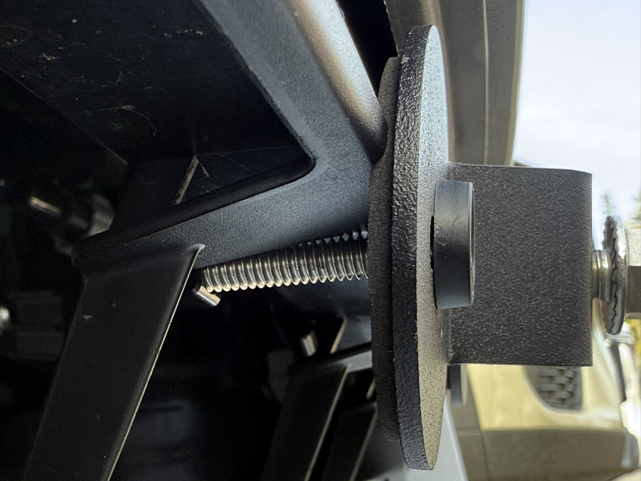 The Platypus License Plate Mount for Mazda MX-5 Miata RF 4th gen ND 2017 to 2024 ND3 (Automatic or Mesh Grille)