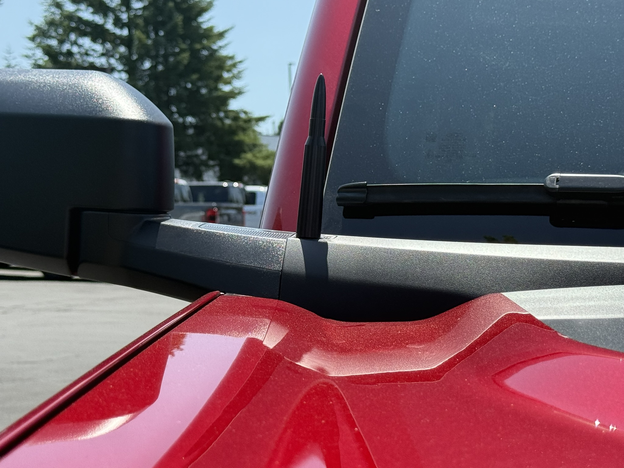 The Stubby Antenna for Ford Bronco 6th gen 2021 to 2025 Bullet Female Threads