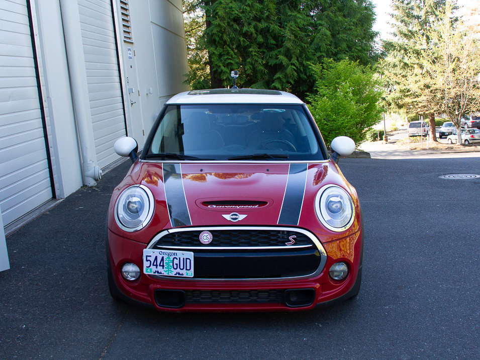 The Antenna Camera Mount for MINI Cooper Roadster R59 2012 to 2015