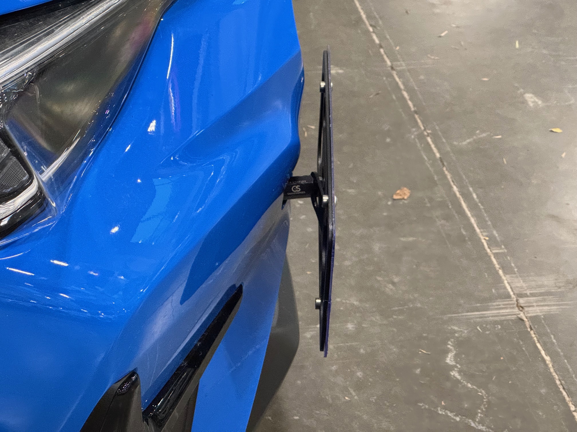 The Platypus License Plate Mount for Subaru Impreza 6th gen GU 2024 to 2025