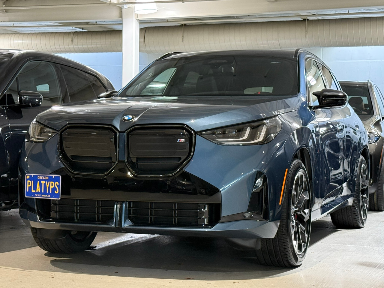 The Platypus License Plate Mount for BMW X3 G45 2025 to 2025 M50 xDrive