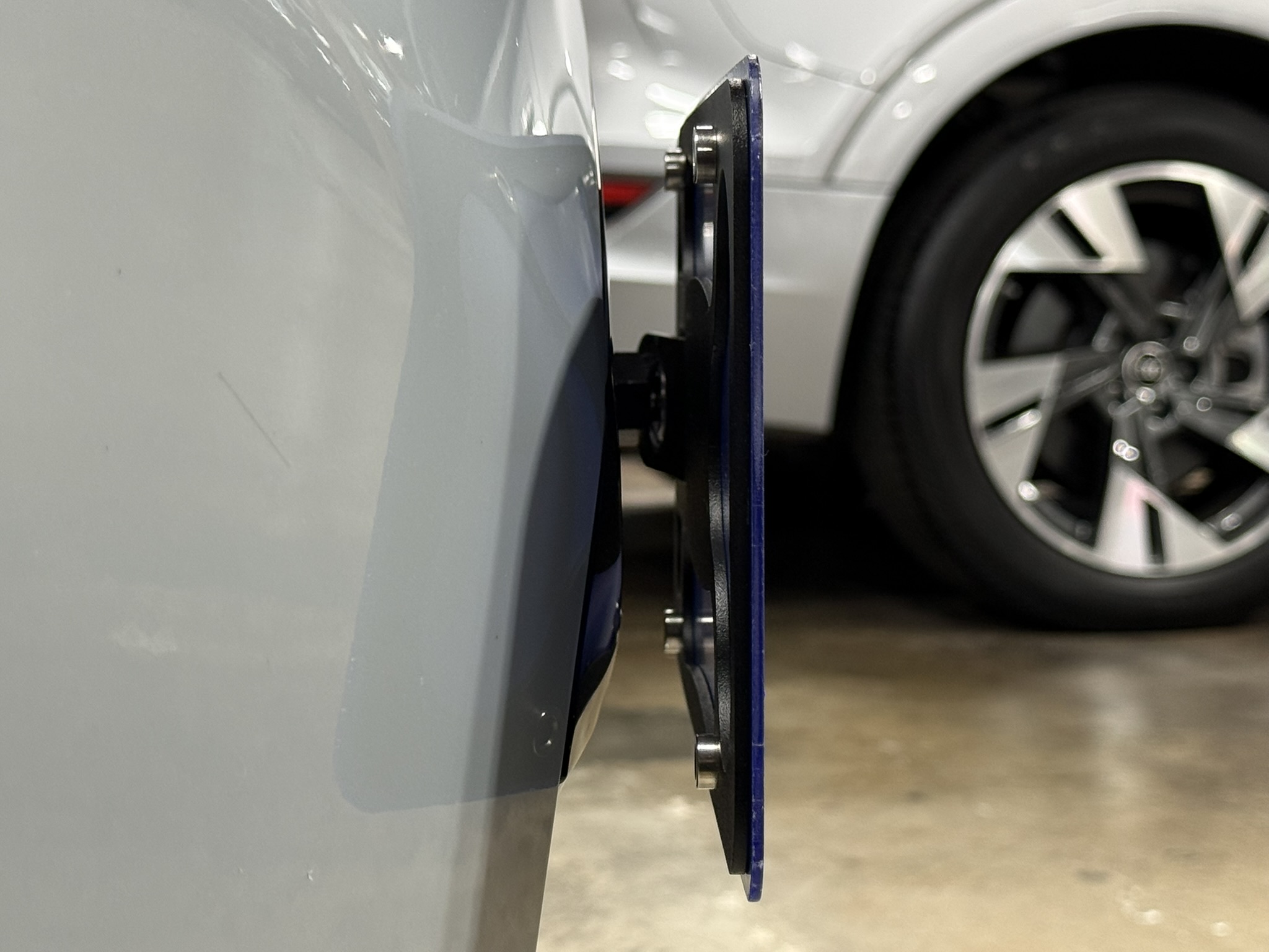 The Platypus License Plate Mount for BMW X3 G45 2025 to 2026