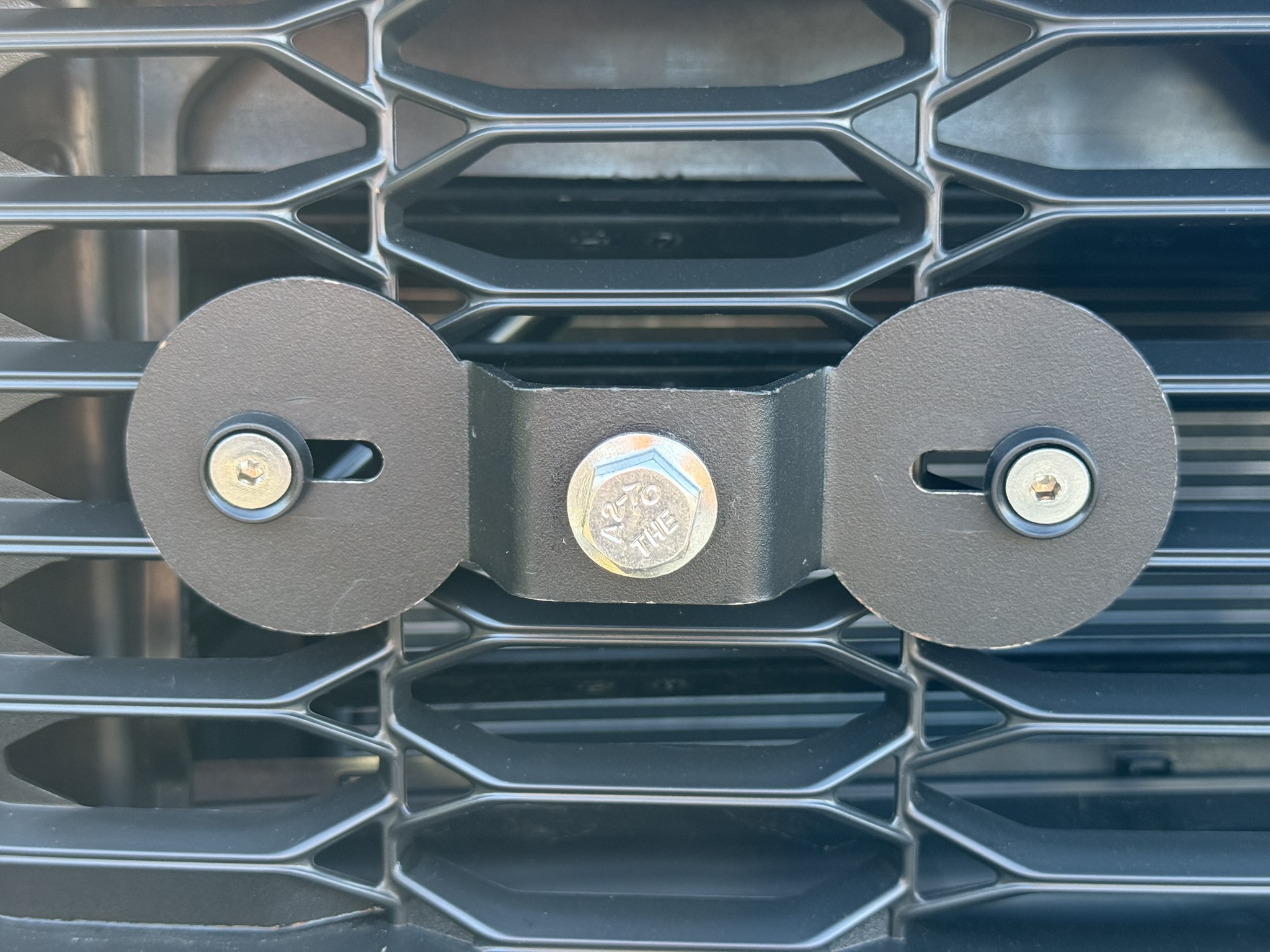 The Platypus License Plate Mount for Ford Mustang 7th gen 2024 to 2026 EcoBoost