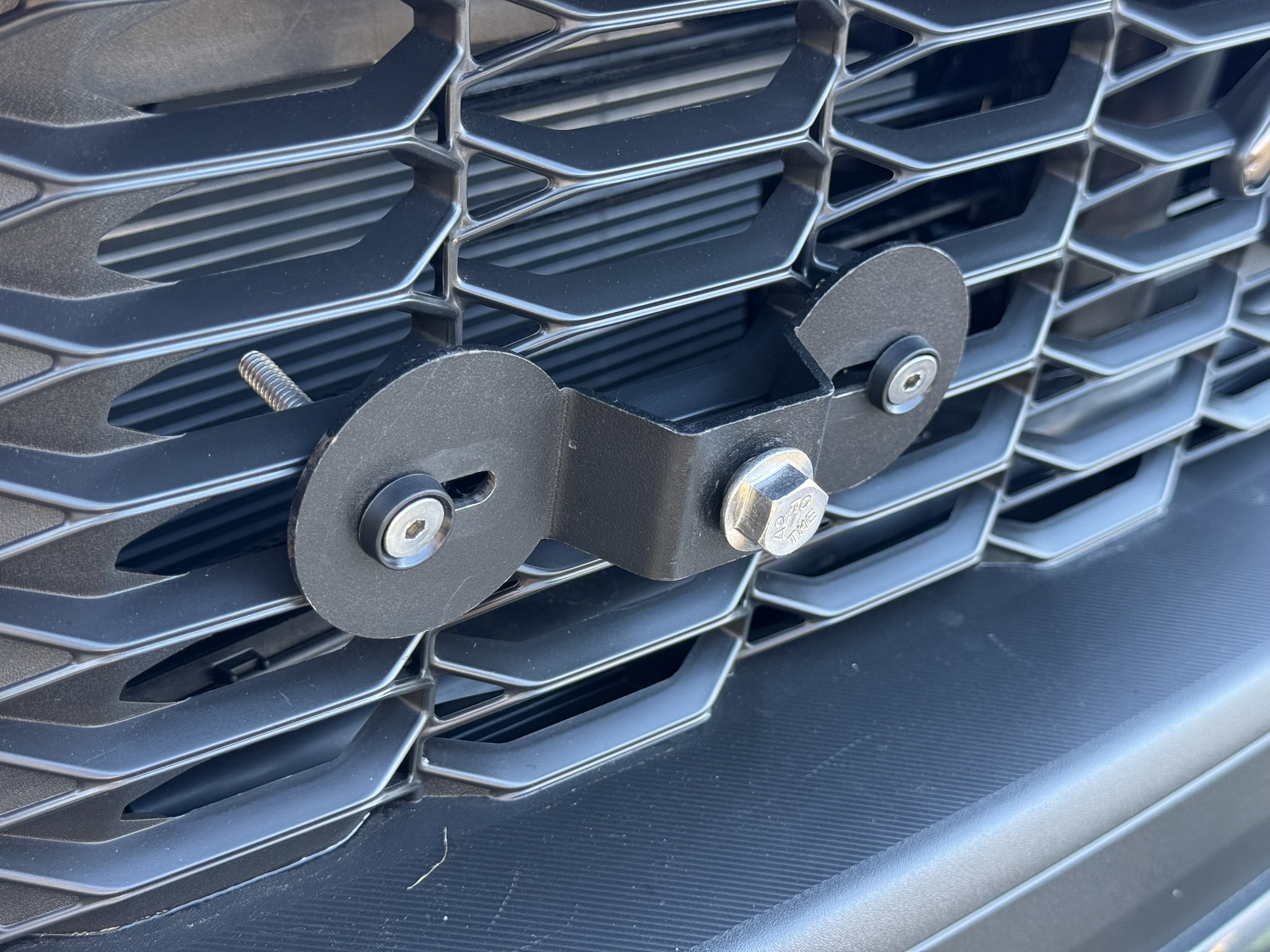 The Platypus License Plate Mount for Ford Mustang 7th gen 2024 to 2024