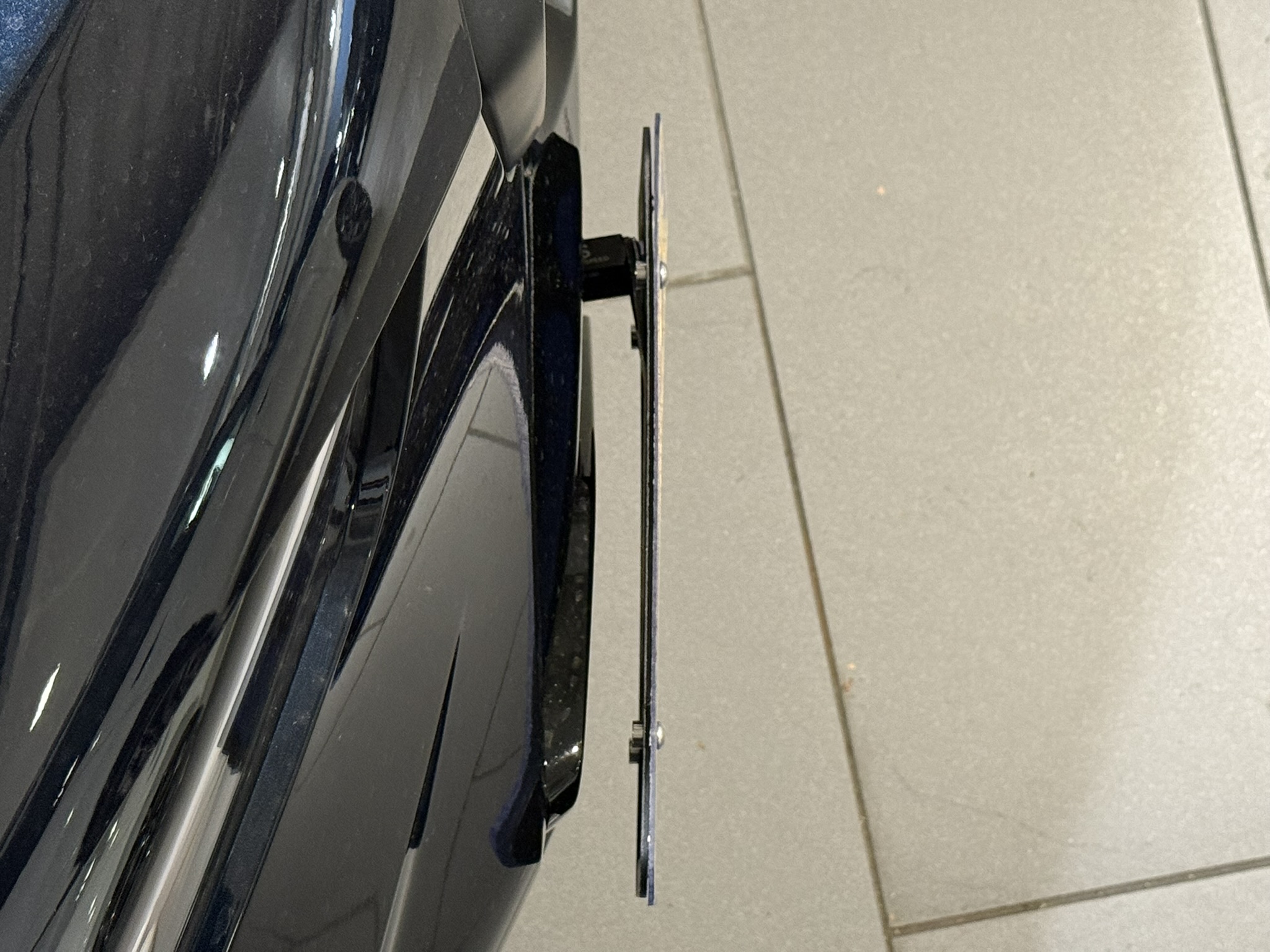 The Platypus License Plate Mount for BMW X5 G05 2019 to 2025 M60i