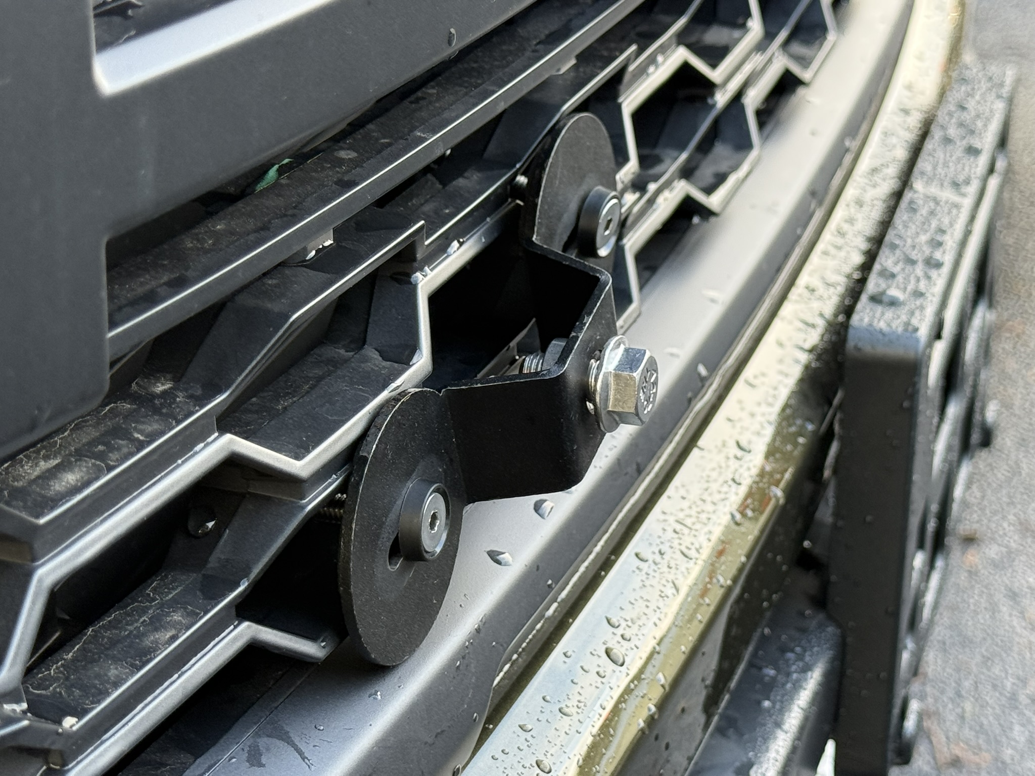 The Platypus License Plate Mount for Ford Ranger 3rd gen 2019 to 2024 Raptor